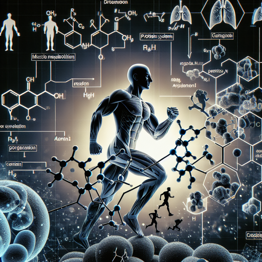 How drostanolone propionate affects muscle metabolism during physical activity