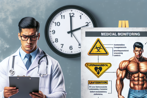 Importance of medical monitoring in injectable turinabol use