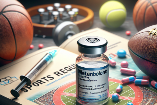 Regulation of primobolan (metenolone) injection use in the sports world