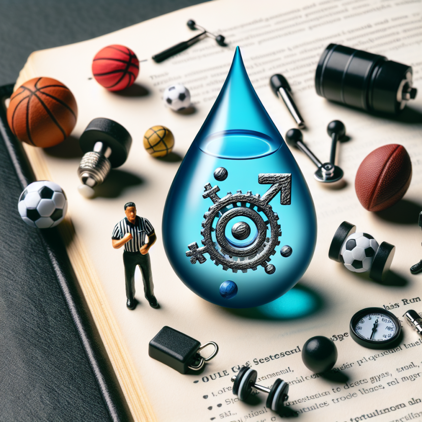 Regulation of water-based testosterone suspension in professional sports