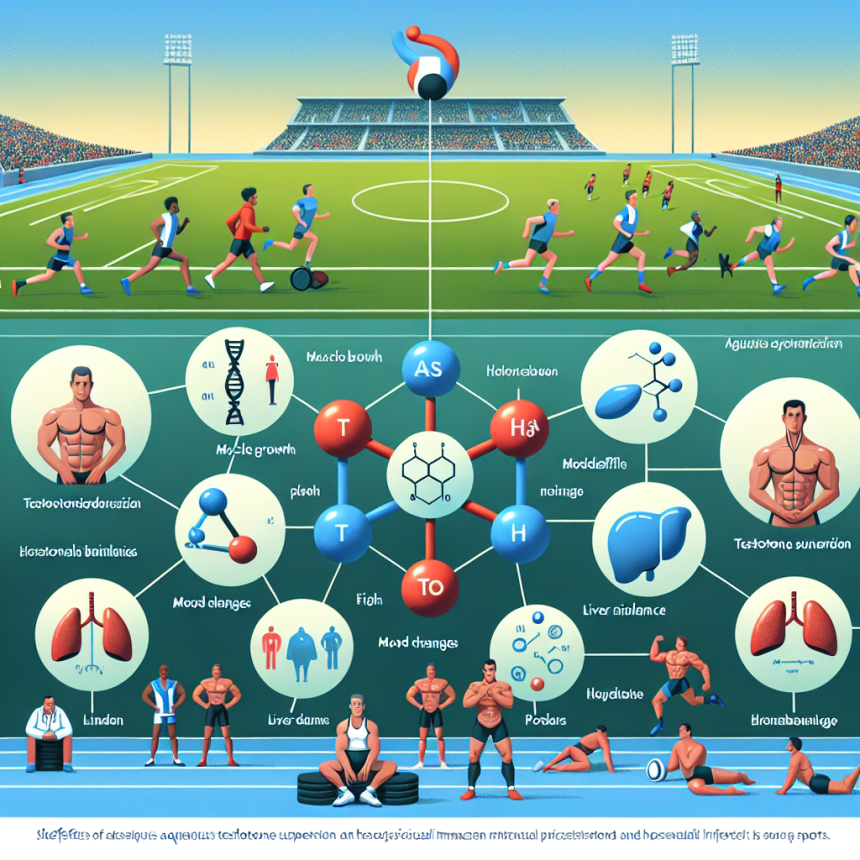 Side effects of aqueous testosterone suspension in sports