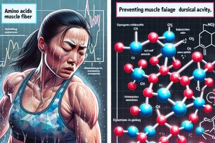Using amino acids to prevent muscle fatigue during physical activity