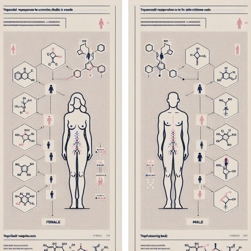 Gender differences in response to mibolerone