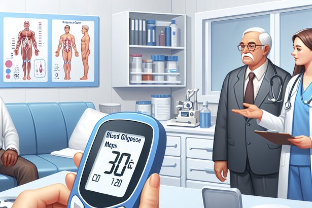 Blood glucose monitoring with andriol
