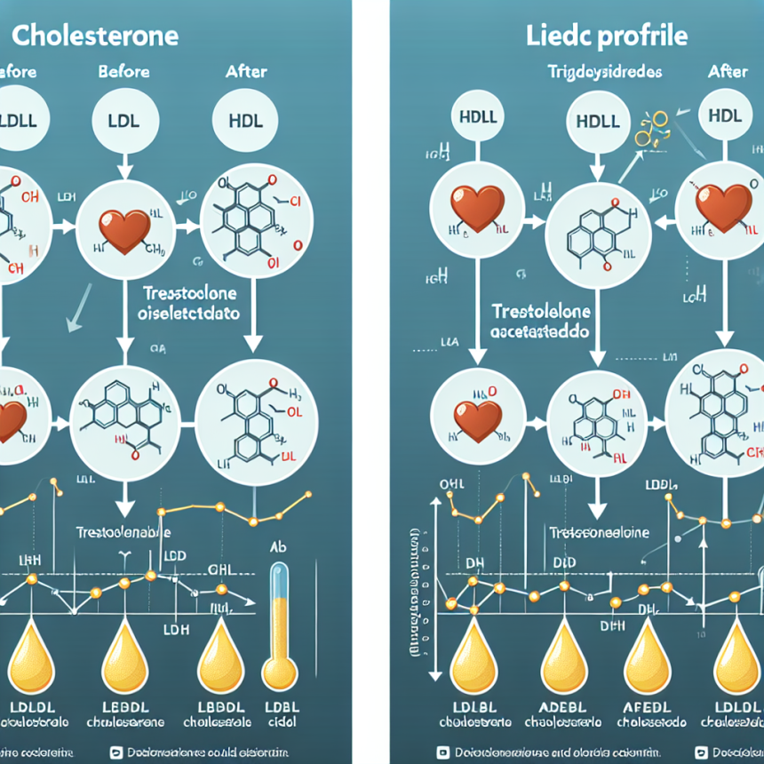 Cholesterol and lipid profile changes with trestolone acetato