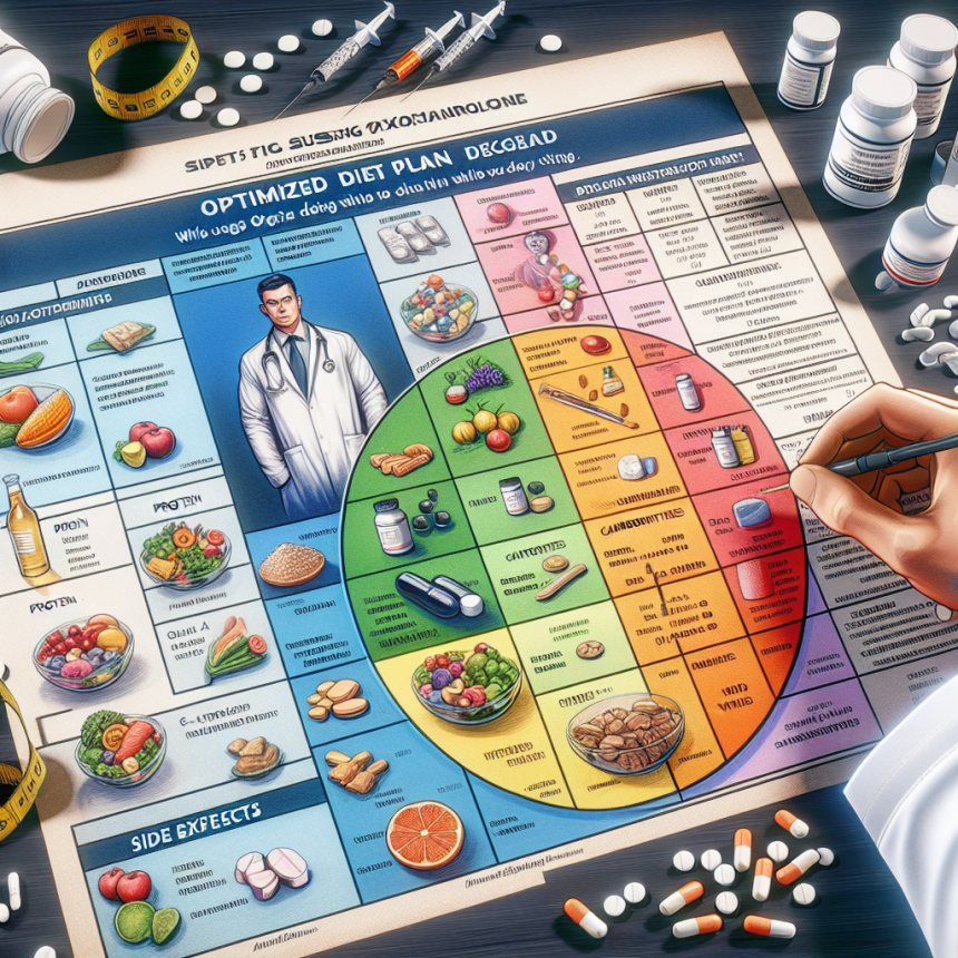 Diet optimization while using oxandrolone