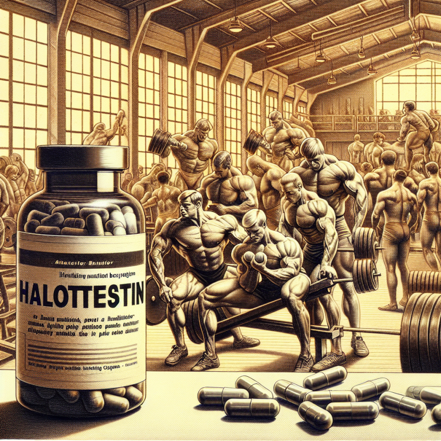Golden era of bodybuilding and halotestin