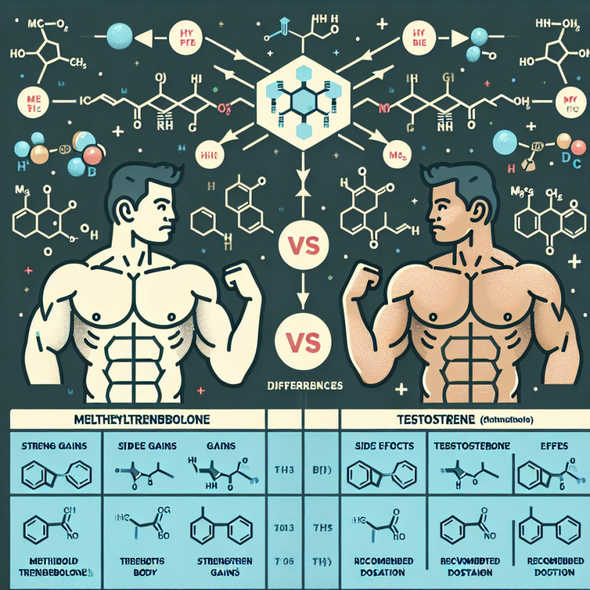 Methyltrenbolone vs testosterone: key differences