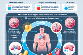 Time to recovery of hpta after stanozololo compresse
