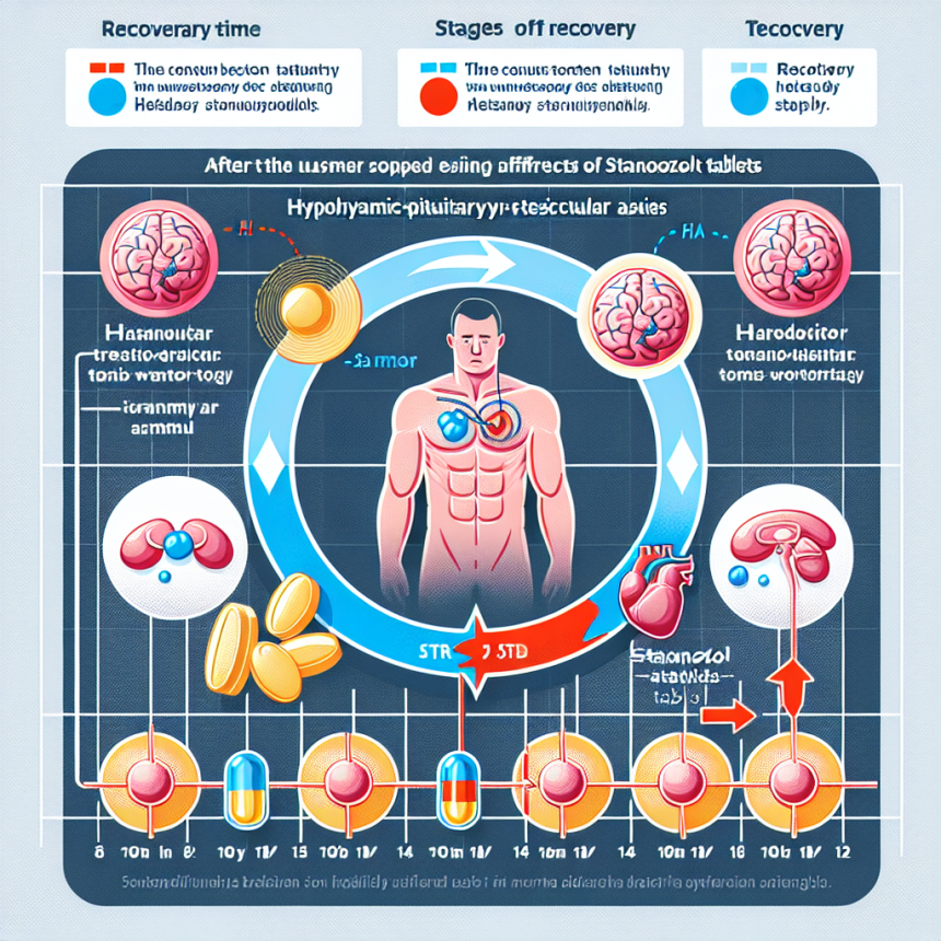 Time to recovery of hpta after stanozololo compresse